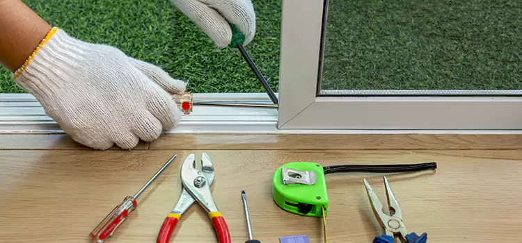 Sliding Door Track Replacement in Broken Arrow, OK