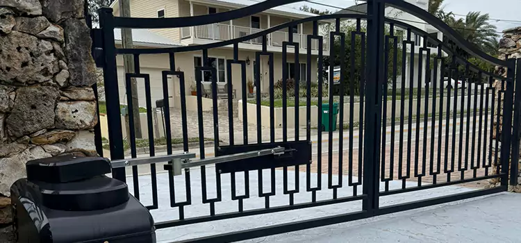Swing Gate Opener with Keypad Broken Arrow
